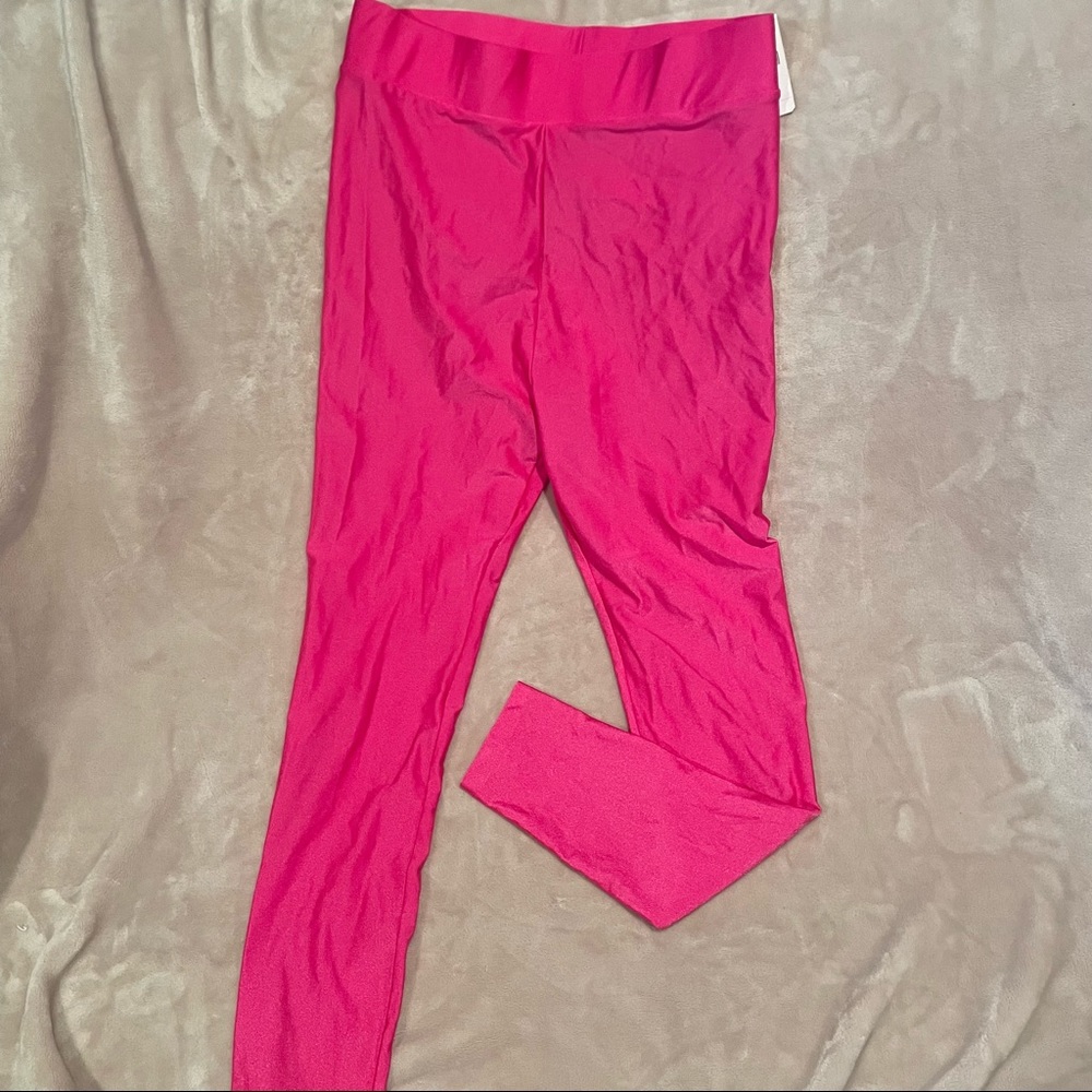 Hot pink leggings